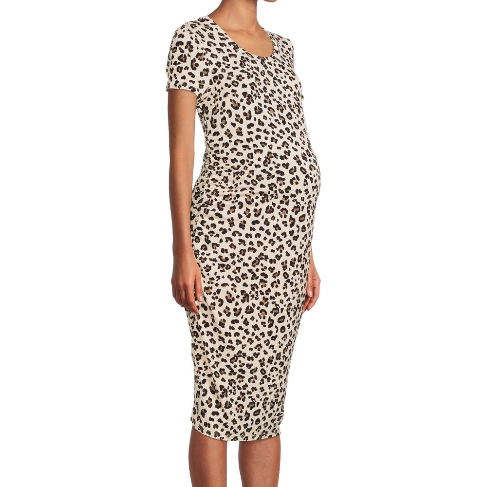 Time and Tru Women's Maternity short Sleeve Dress